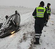 Avarija Panevėžio rajone