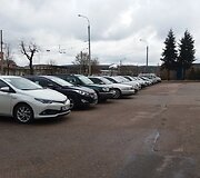 Varžybų akimirka