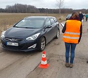 Varžybų akimirka