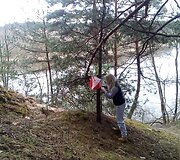 Varžybų akimirka