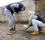 Varžybų akimirka