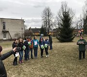 Varžybų akimirka
