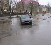 Varžybų akimirka