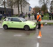 Varžybų akimirka