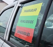 Varžybų akimirka
