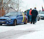 Varžybų akimirka
