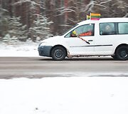 Varžybų akimirka