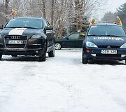 Varžybų akimirka