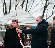 Varžybų akimirka