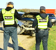 Avarijos vietoje