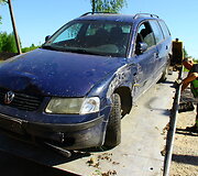 Avarijos vietoje