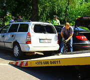 Avarijos vietoje