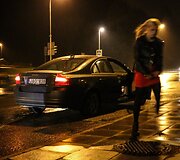Neblaivi &bdquo;Volvo&ldquo; vairuotoja