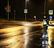 Policijos reido akimirka