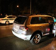 Policijos reido akimirka