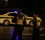 Policijos reido akimirka