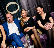 Vakarėlio klube &bdquo;Mojo Lounge Kaunas&ldquo; akimirka