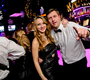 Vakarėlio klube &bdquo;Mojo Lounge Kaunas&ldquo; akimirka