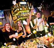Vakarėlio klube &bdquo;Mojo Lounge Kaunas&ldquo; akimirka