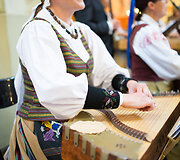 Po &Scaron;v. Jonų bažnyčios skliautais skambėjo kanklių muzika