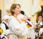 Po &Scaron;v. Jonų bažnyčios skliautais skambėjo kanklių muzika