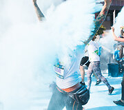 Vilniuje pirmąkart įvyko &bdquo;The Color Run&ldquo; spalvų festivalis 