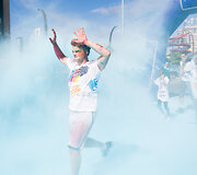 Vilniuje pirmąkart įvyko &bdquo;The Color Run&ldquo; spalvų festivalis 