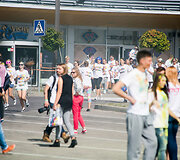 Vilniuje pirmąkart įvyko &bdquo;The Color Run&ldquo; spalvų festivalis 