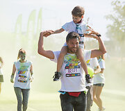 Vilniuje pirmąkart įvyko &bdquo;The Color Run&ldquo; spalvų festivalis 