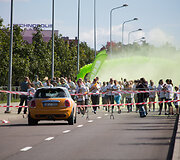 Vilniuje pirmąkart įvyko &bdquo;The Color Run&ldquo; spalvų festivalis 