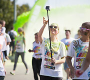 Vilniuje pirmąkart įvyko &bdquo;The Color Run&ldquo; spalvų festivalis 