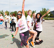 Vilniuje pirmąkart įvyko &bdquo;The Color Run&ldquo; spalvų festivalis 