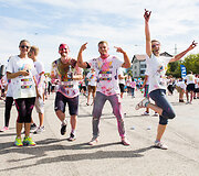 Vilniuje pirmąkart įvyko &bdquo;The Color Run&ldquo; spalvų festivalis 