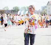 Vilniuje pirmąkart įvyko &bdquo;The Color Run&ldquo; spalvų festivalis 
