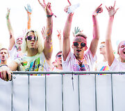 Vilniuje pirmąkart įvyko &bdquo;The Color Run&ldquo; spalvų festivalis 