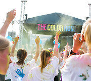 Vilniuje pirmąkart įvyko &bdquo;The Color Run&ldquo; spalvų festivalis 