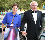 Marekas &Scaron;muilovičius su žmona Dangyra