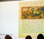 Ritos Lelekauskaitės vie&scaron;a paskaita &bdquo;Idėjos ir įtakos: augmenijos ir gyvūnijos pasaulio atspindžiai gobelenų mene&ldquo;. 