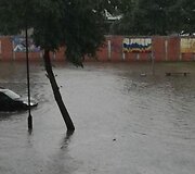 &Scaron;iauliai skęsta po gausaus lietaus