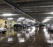 &Scaron;iauliai skęsta po gausaus lietaus