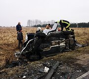 Susidūrė du BMW automobiliai