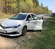 Avarija netoli Trakų Vokės