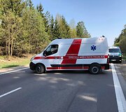 Avarija netoli Trakų Vokės
