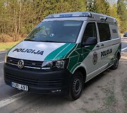 Avarija netoli Trakų Vokės