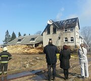 Gaisras lentpjūvėje