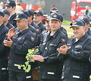 Ugniagesių &scaron;ventė &Scaron;iauliuose