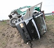 Sunkvežimių avarija