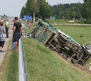 Sunkvežimių avarija