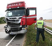 Sunkvežimių avarija