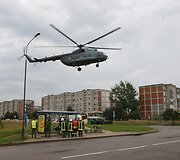 Sraigtasparnio avarijos pratybos